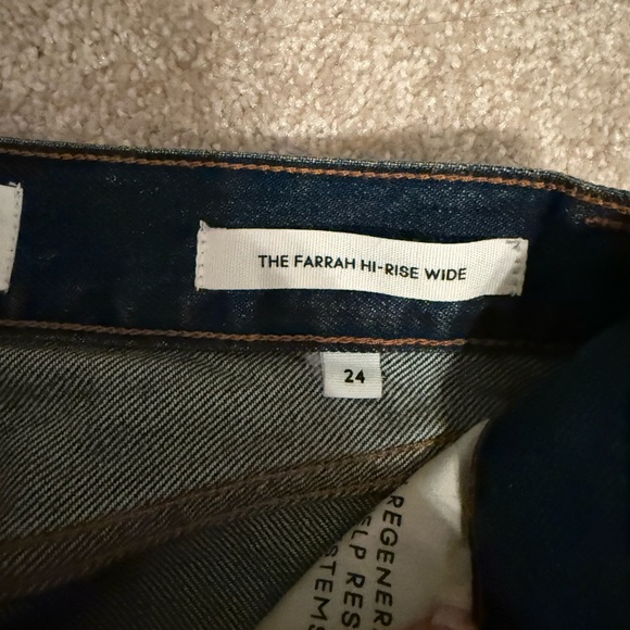 NEW Denim Forum Dark Blue Flare Jeans - Picture 2 of 3